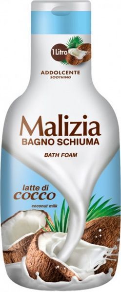 Гель-піна для душу Malizia Кокосовий 1000 мл