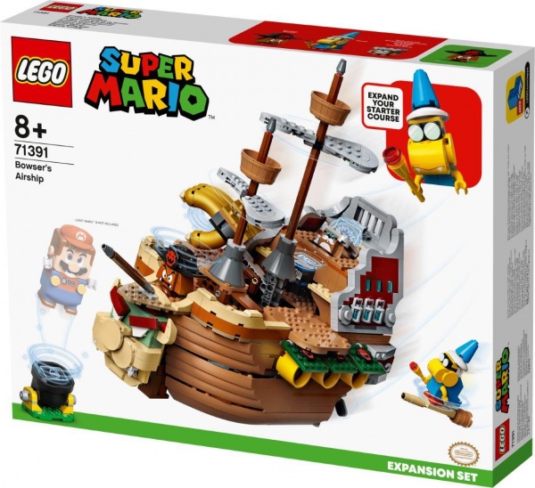 Конструктор LEGO Super Mario Літальний апарат Боузера. Додатковий рівень 71391