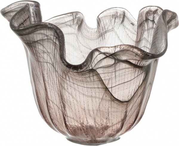 Ваза Antonio Tammaro Morena 29 см Сіро-коричнева 