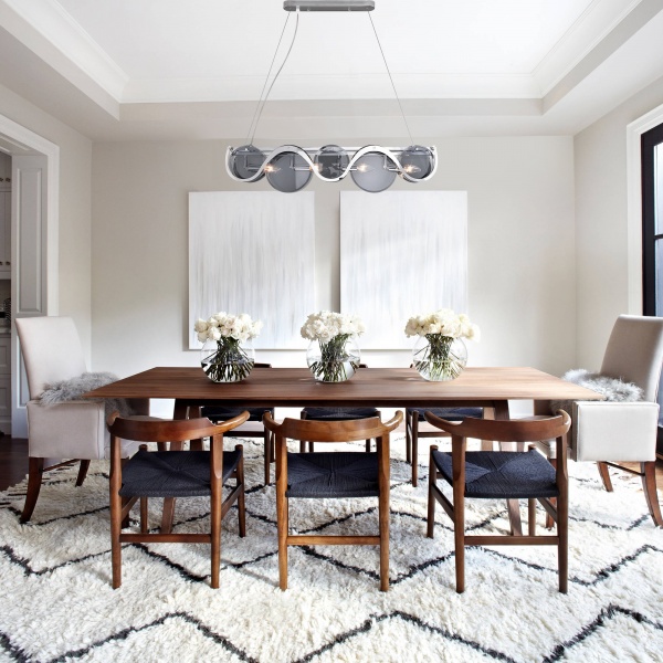 Підвіс Strotskis Galicia Wi-Fi 4x60 Вт E14 хром 353/4 (хром) 