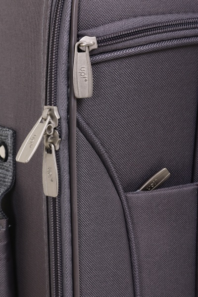 Валіза 30 л сірий KX22003 51х35х17 см 