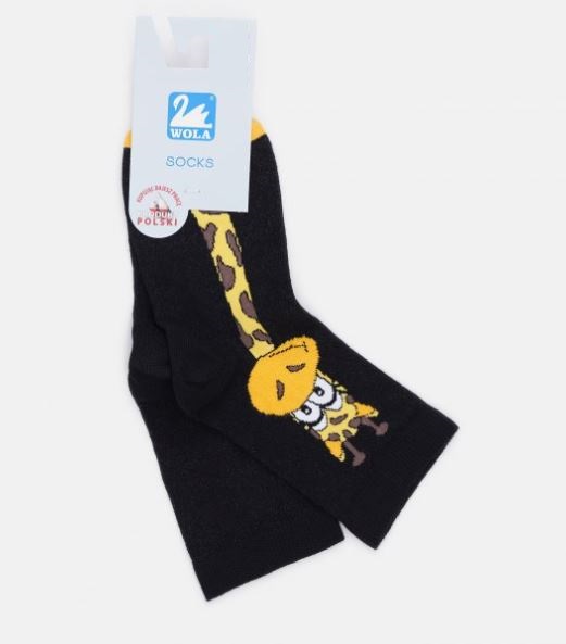 Носки для мальчиков Wola W34.01P 264 р. 30-32 черный 