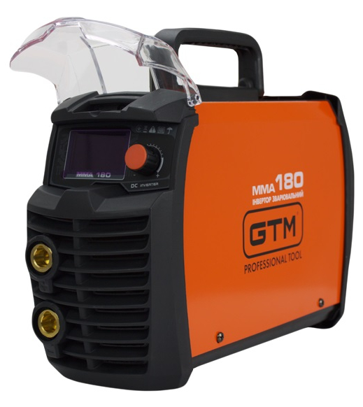 Інвертор цифровий мультифункціональний GTM інвертор зварювальний MMA-180DS LCD