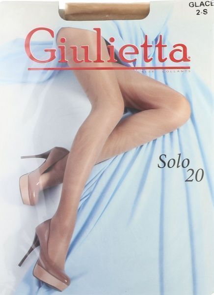 Колготки женские Giulia Solo р. 2 бежевый 1 шт. glace 20 den 