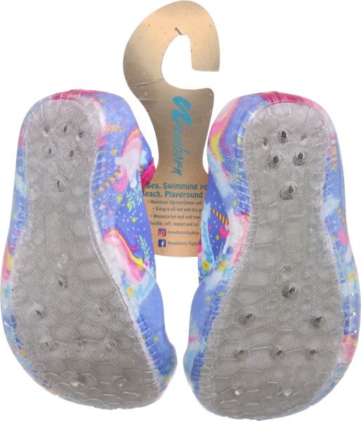 Обувь для пляжа и бассейна для девочки Newborn Aqua Unicorn NAQ2010 р.22/23 
