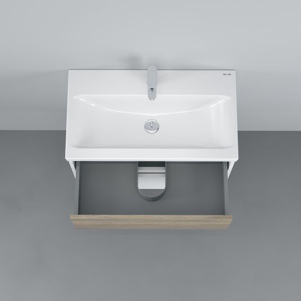 Тумба подвесная AM.PM M91-FHX0752-WC0752WF38GEMS75см белый глянец/дерево