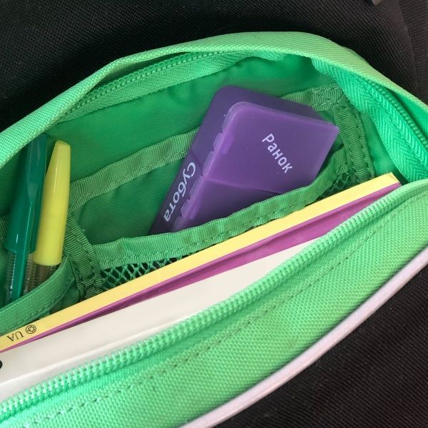 Таблетница MVM на 7 дней (утро-день-вечер) PC-01 GREEN