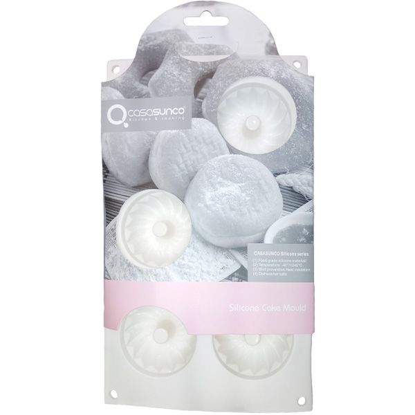 Форма для выпечки кексов Casasunco Цветы
