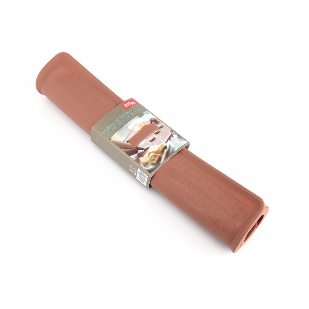 Килимок для випікання Smart Kitchen by Flamberg з посиленим бортом 50х40 см Affection Dusty rose