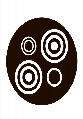 Книга «Контрастна книжка для немовляти : Уті-путі (у)»