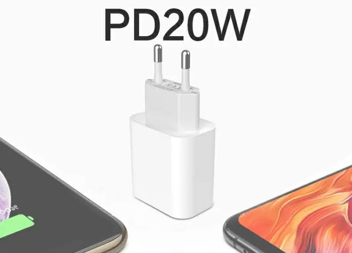 Сетевое зарядное устройство Denmen DC06 USB Type-С PD 20W White (6973224872002)