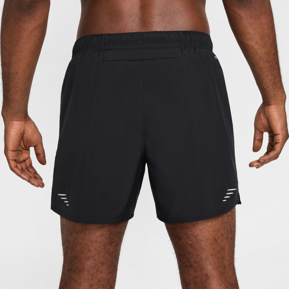 Шорти Nike M NK DF CHLLGR 5BF FLASH SHORT IB4129-010 р. L чорний