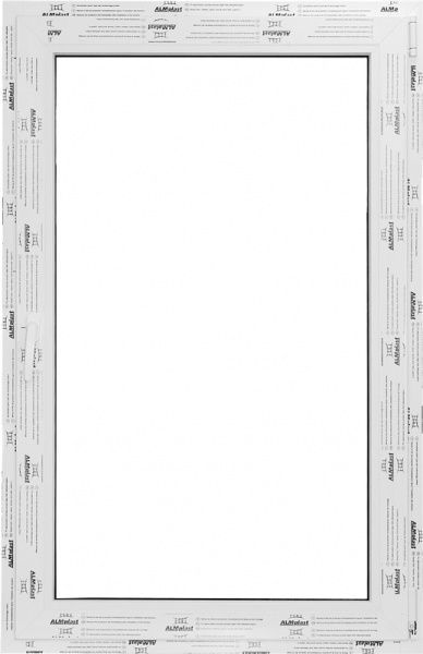 Вікно поворотне ALMplast 60 500x1000 мм праве 