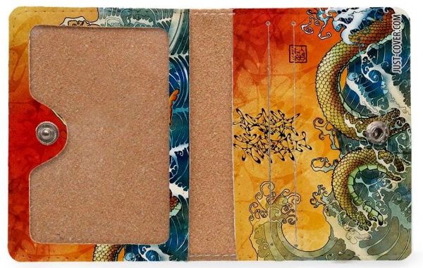 Обкладинка для документів Китайський дракон 