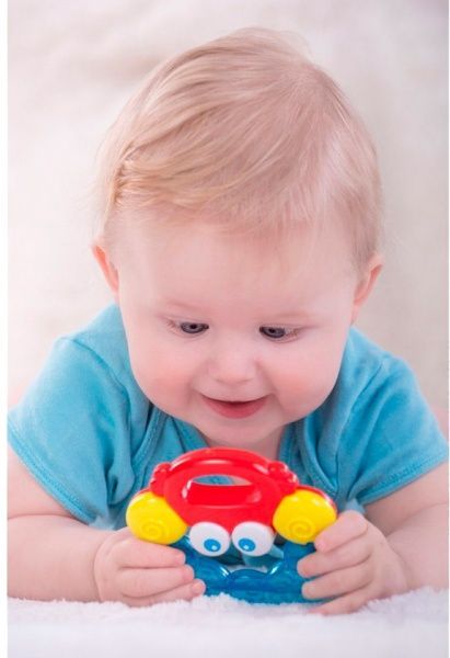 Погремушка-прорезыватель для зубов Bebelino Краб