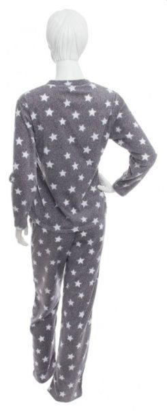 Костюм домашний женский La Nuit р. XL серый White Stars 