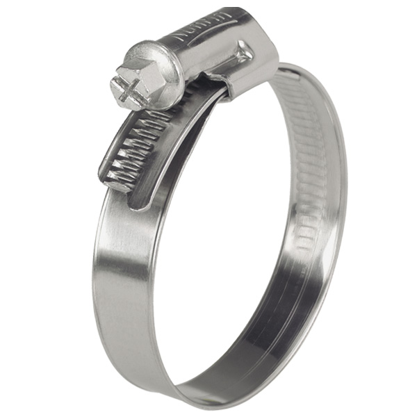 Хомут сталевий черв'ячний 23-35 мм 10 шт