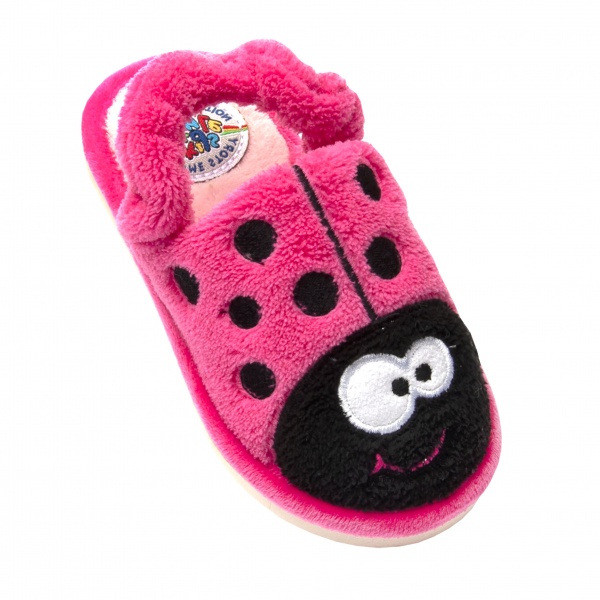 Капці дитячі для дівчинки Home Story р.26-27 рожевий 211063-2 