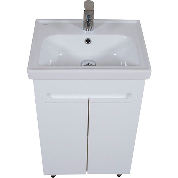 Тумба напольная Aqua Rodos Омега с умывальником Frame 50 см