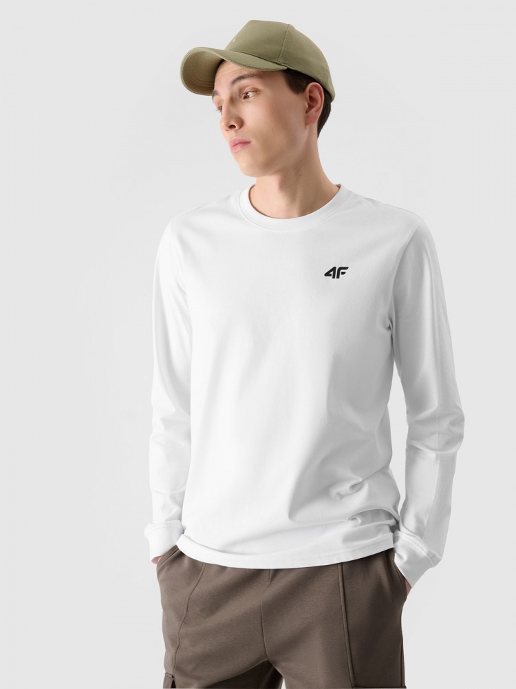 Футболка 4F LONGSLEEVE M432 4FWMM00TLONM432-10S р.XL белый