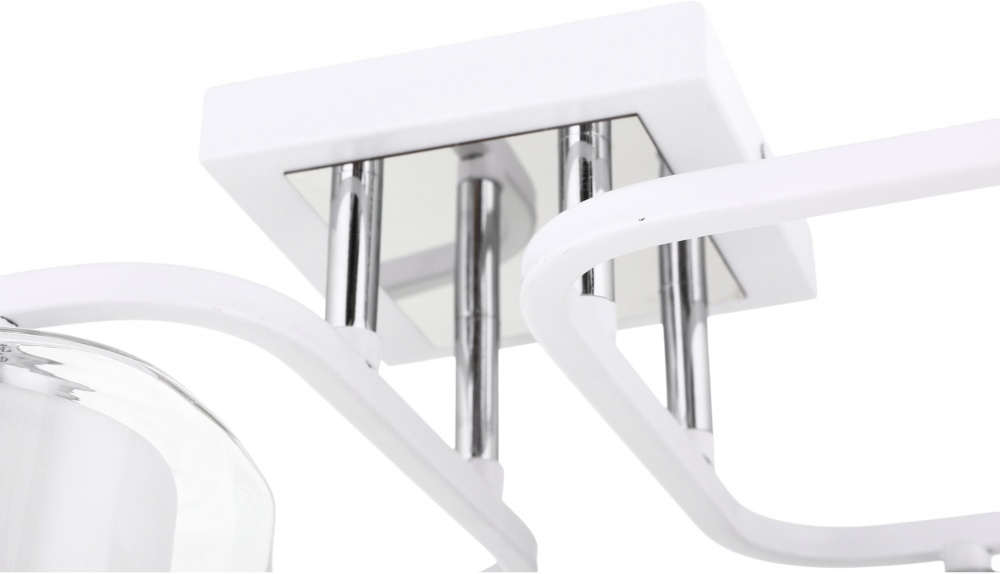 Люстра потолочная Sensio Eridanus 4x40 Вт E27 белый ALG-07553/4