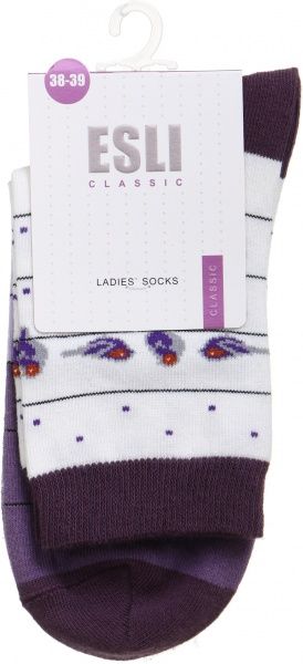 Шкарпетки жіночі ESLI 15С-20СПЕ Classic 113 р. 25 бузковий 