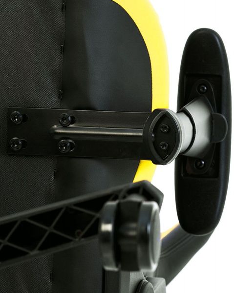 Крісло Hexter ML R1D Tilt PL70 Eco/01 чорно-жовтий 