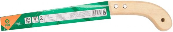 Ножівка садова Flo з деревяною ручкою L250 мм.