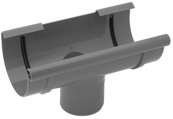 Воронка ринви Bryza 125/90 мм графіт 