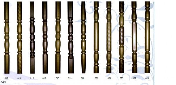 Стійка пряма 1200х76 мм