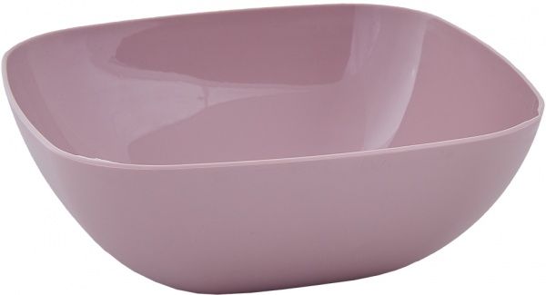 Тарілка пластикова глибока Мульті 150х150х55 мм фрезія Алеана