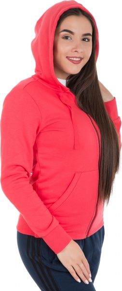 Джемпер Adidas ESS SOLID FZ HD S97084 р. S рожевий