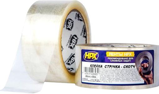 Клейка стрічка HPX SKT486645 посилена 48 мм 66 м 45 мкн