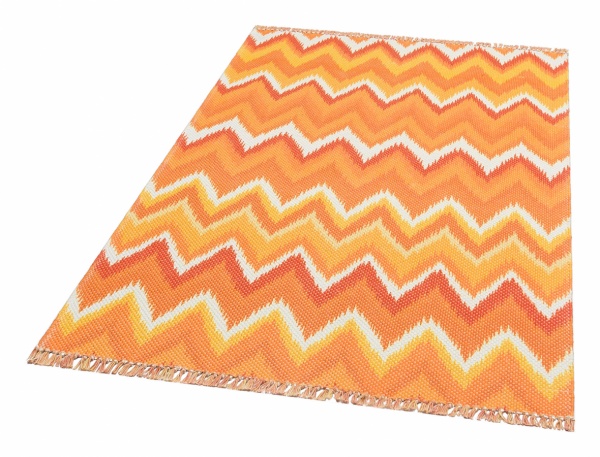 Килим Ekohali Bodrum BD 03 Orange 150x230 см двосторонній 