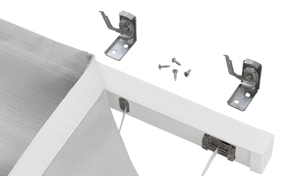 Римська штора Rollotex Шнурове керування ASTI 150x160 см світло-сірий