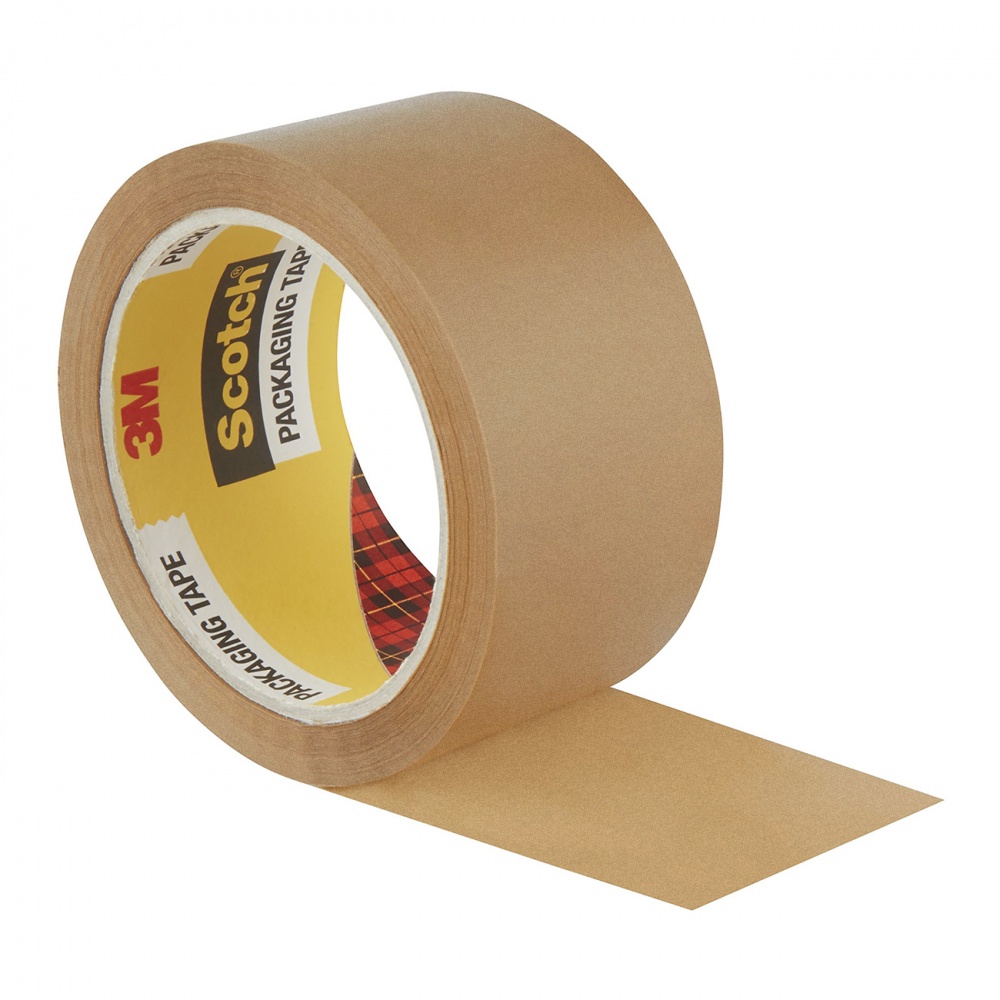 Клейка стрічка 3M 570-48-25,0 Клейка пакувальна стрічка 3М™ на паперовій основі (крафт) 48 мм 25 м 48 мкм