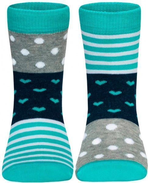 Носки детские Conte-Kids Tip-Top Веселые ножки 282 17С-10СП р.16 серый с бирюзовым 