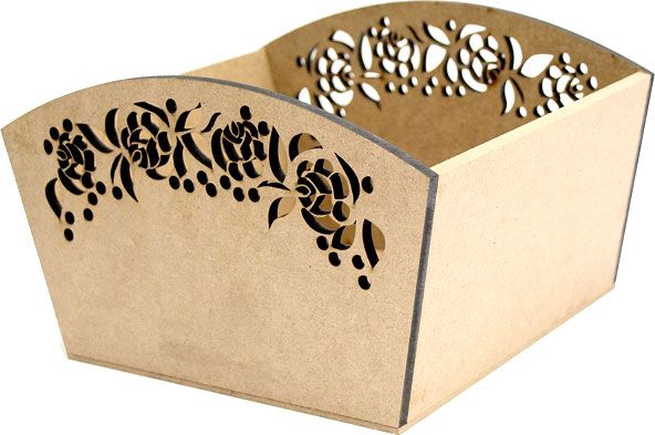 Заготівля цукерниця Квітковий орнамент Rosa Talent 