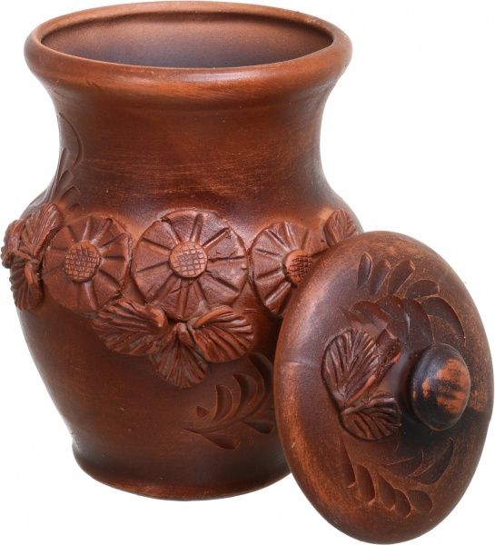 Молочник классический лепка 500 мл керамика Український гончарний посуд