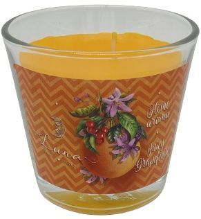 Свічка у склянці Juicy Grapefruite (Соковитий грейпфрут) Luna