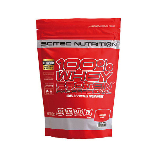 Протеїн Scitec Nutrition Whey Protein Proffesional полуничний білий шоколад 0,5 кг 