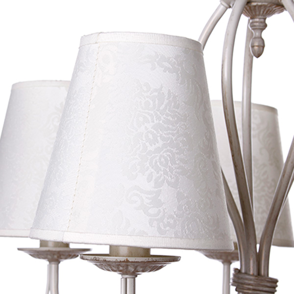 Люстра подвесная ALFA IRMA 5x40 Вт E14 бежевый 20915 