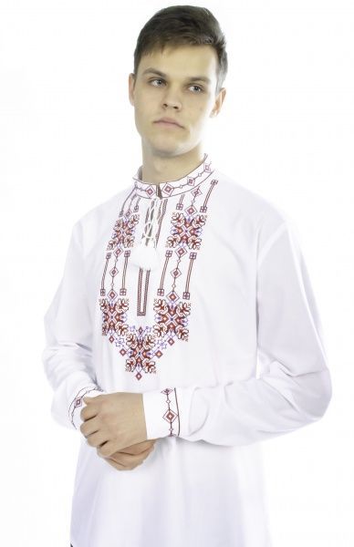 Вышиванка Эдельвика 566-20/09 белый р. XL 