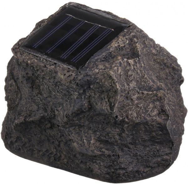 Світильник на сонячній батареї Globo Solar Stone 0,06 Вт IP44 темно-сірий 33920 