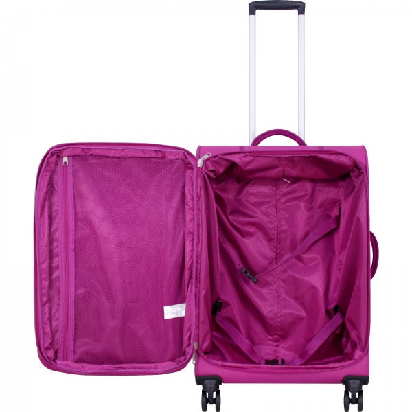 Чемодан Bagland М New 70 л малиновый 3799124 