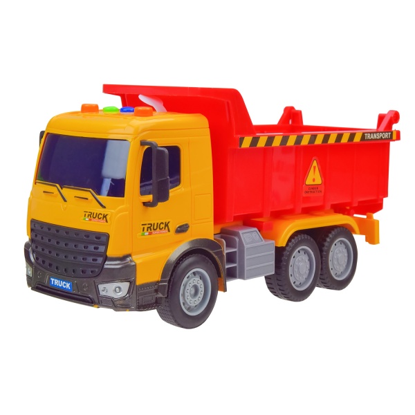 Автомобиль для строительства Автопром с экскаватором 1:16 RJ3369