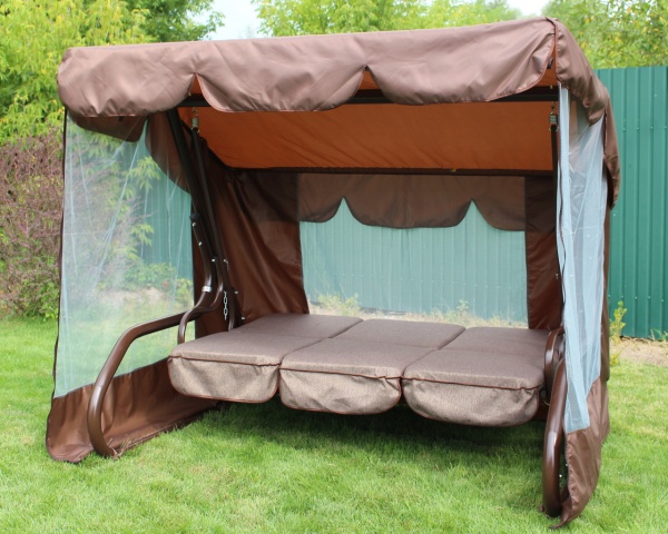 Качели с навесом GreenGard 