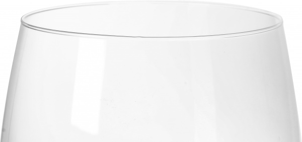 Ваза стеклянная Теамо Марина 33 см прозрачная 