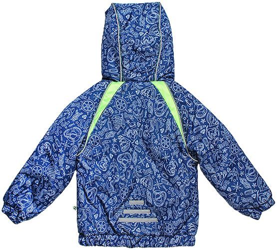 Куртка детская Модний Карапуз р.98 синий с салатовым 03-00776-0 