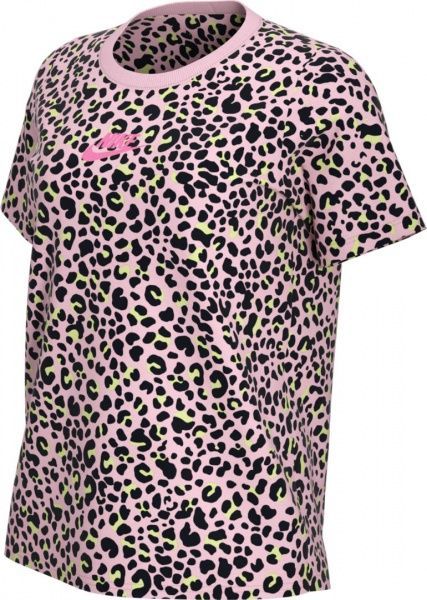 Футболка Nike W NSW AOP PRNT PACK SS TEE CW2500-654 L рожевий